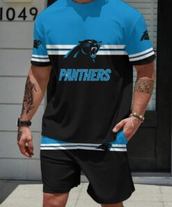 Carolina Panthers T-shirt and Shorts AZBTTSAS000029