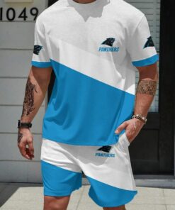 Carolina Panthers T-shirt and Shorts AZBTTSAS000031