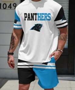 Carolina Panthers T-shirt and Shorts AZBTTSAS000053