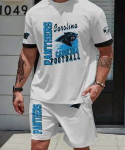 Carolina Panthers T-shirt and Shorts AZBTTSAS000069