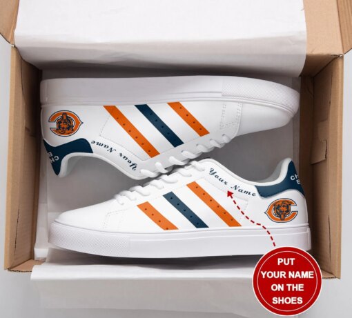 Chicago Bears Personalized SS Custom Sneakers 057