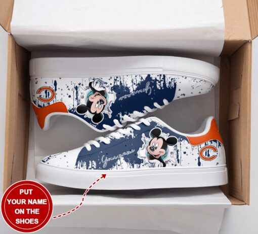 Chicago Bears Personalized SS Custom Sneakers BG267