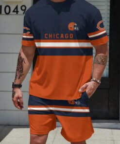 Chicago Bears T-shirt and Shorts AZBTTSAS000066