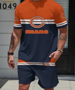 Chicago Bears T-shirt and Shorts AZBTTSAS000068