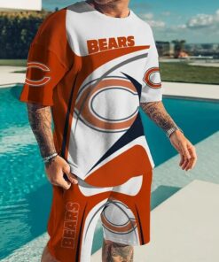 Chicago Bears T-shirt and shorts AZTS029