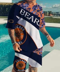 Chicago Bears T-shirt and Shorts AZTS148
