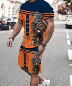 Chicago Bears T-shirt and Shorts AZTS158