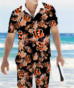 Cincinnati Bengals Combo Hawaiian Shirt and Shorts AZBTHWSS000123