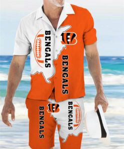 Cincinnati Bengals Combo Hawaiian Shirt and Shorts AZBTHWSS000124