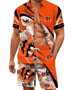 Cincinnati Bengals Combo Hawaiian Shirt and Shorts AZBTHWSS000125