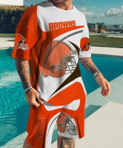 Cleveland Browns T-shirt and shorts AZTS039