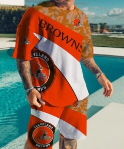 Cleveland Browns T-shirt and Shorts AZTS495