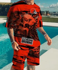 Cleveland Browns T-shirt and Shorts AZTS498