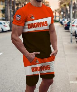 Cleveland Browns T-shirt and Shorts AZTS502