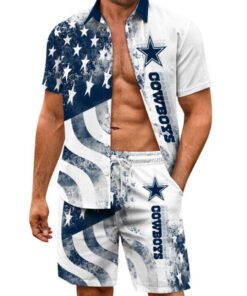 Dallas Cowboys Combo Hawaiian Shirt and Shorts AZBTHWSS000198