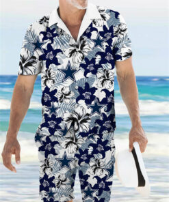 Dallas Cowboys Combo Hawaiian Shirt and Shorts AZBTHWSS000241