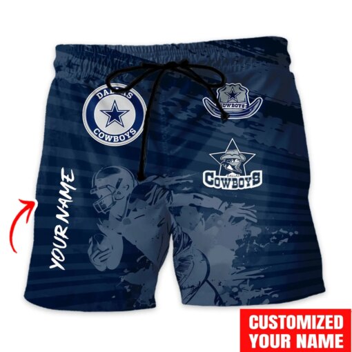 Dallas Cowboys Combo Hawaiian Shirt and Shorts HSAS0027