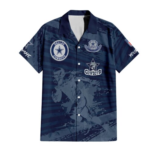 Dallas Cowboys Combo Hawaiian Shirt and Shorts HSAS0027