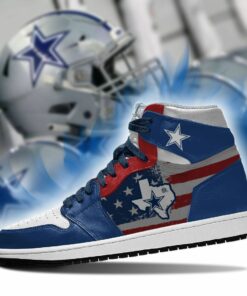 Dallas Cowboys Custom AJ1 Sneaker