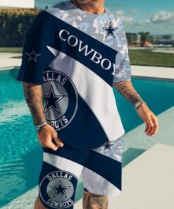 Dallas Cowboys T-shirt and Shorts AZTS055