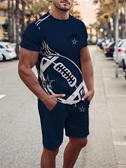 Dallas Cowboys T-shirt and Shorts AZTS061