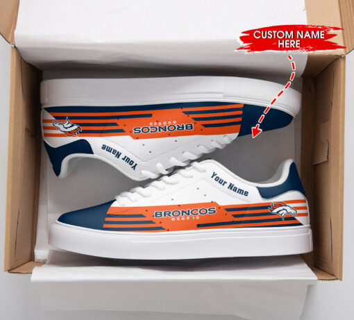 Denver Broncos Personalized SS Custom Sneakers BG288