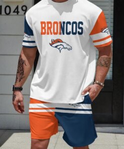 Denver Broncos T-shirt and Shorts AZBTTSAS000048