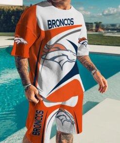 Denver Broncos T-shirt and shorts AZTS028