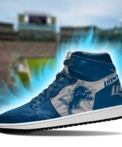 Detroit Lions Custom AJ1 Sneaker