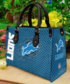 Detroit Lions Leather Hand Bag BBLTHB857