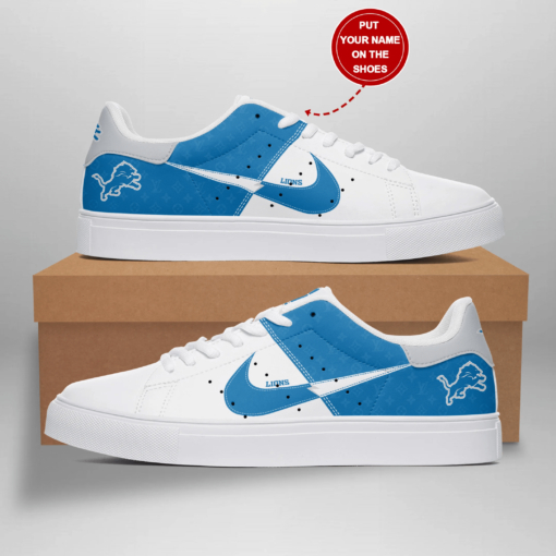 Detroit Lions Personalized SS Custom Sneakers BG249