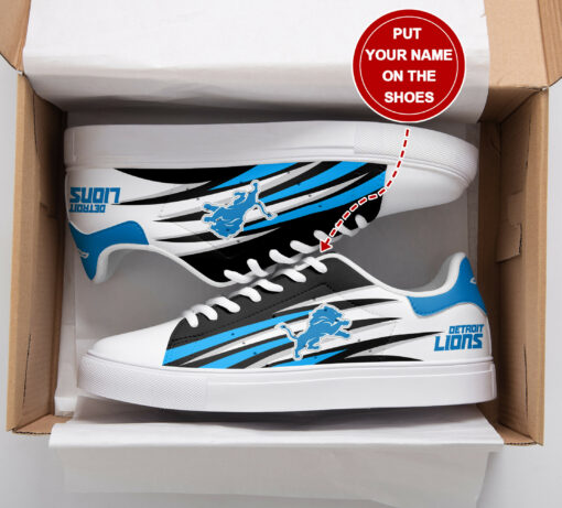 Detroit Lions Personalized SS Custom Sneakers BG264