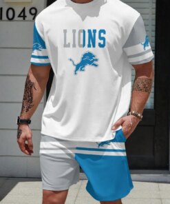 Detroit Lions T-shirt and Shorts AZBTTSAS000054