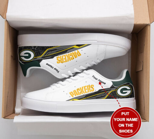 Green Bay Packers Personalized SS Custom Sneakers 125