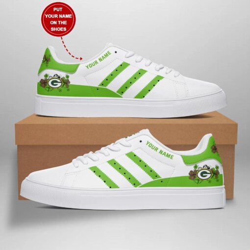 Green Bay Packers Personalized SS Custom Sneakers BG229