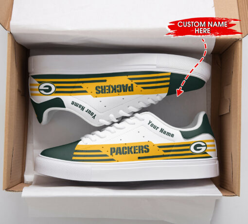 Green Bay Packers Personalized SS Custom Sneakers BG283