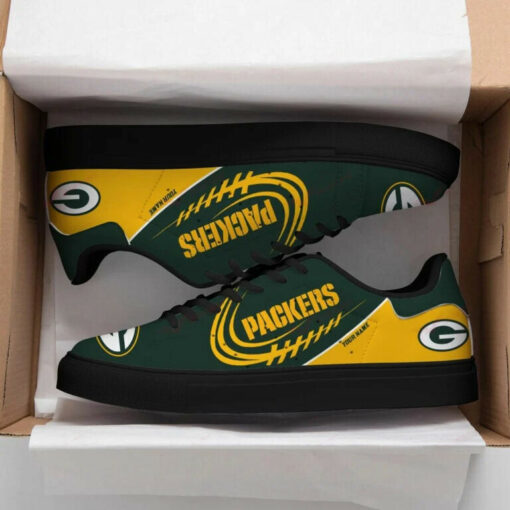 Green Bay Packers Personalized SS Custom Sneakers BG303