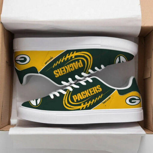 Green Bay Packers Personalized SS Custom Sneakers BG303