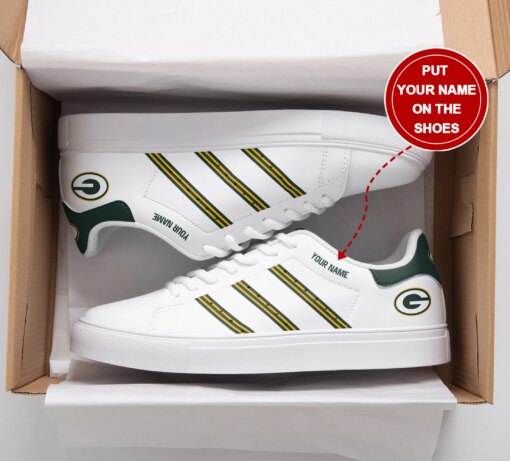 Green Bay Packers Personalized SS Custom Sneakers BG377