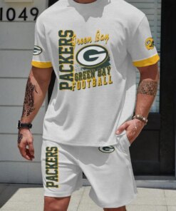 Green Bay Packers T-shirt and Shorts AZBTTSAS000012