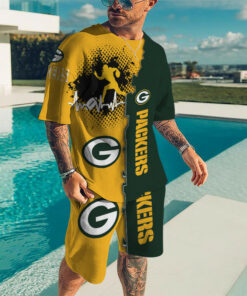 Green Bay Packers T-shirt and Shorts BG43