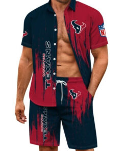 Houston Texans Combo Hawaiian Shirt and Shorts AZBTHWSS000185