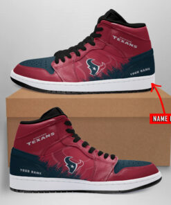 Houston Texans Personalized AJ1 Sneaker BG011