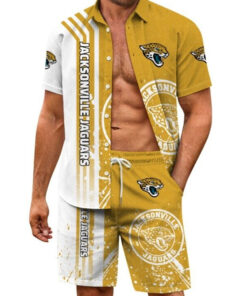 Jacksonville Jaguars Combo Hawaiian Shirt and Shorts AZBTHWSS000090