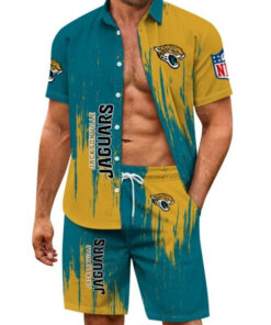 Jacksonville Jaguars Combo Hawaiian Shirt and Shorts AZBTHWSS000095