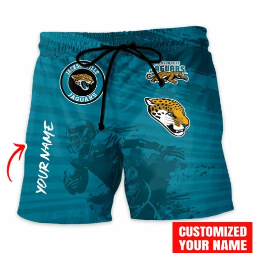 Jacksonville Jaguars Combo Hawaiian Shirt and Shorts HSAS0008