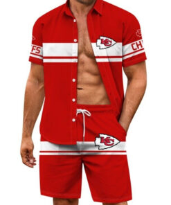 Kansas City Chiefs Combo Hawaiian Shirt and Shorts AZBTHWSS000057