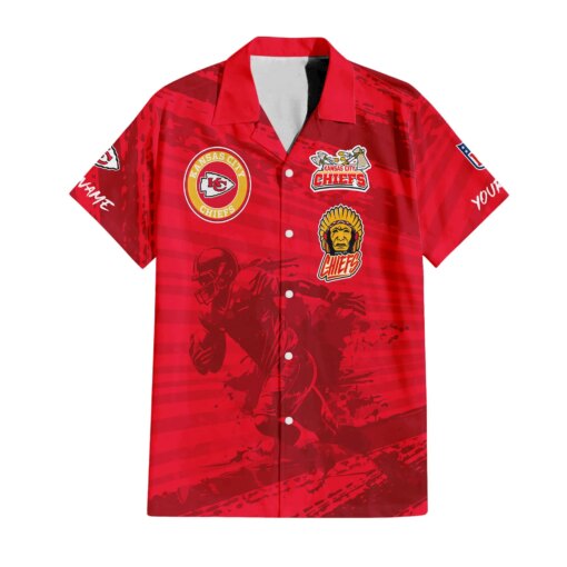 Kansas City Chiefs Combo Hawaiian Shirt and Shorts HSAS0011