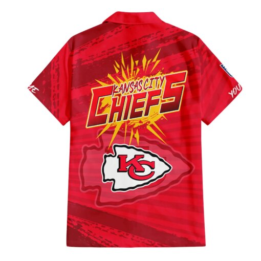 Kansas City Chiefs Combo Hawaiian Shirt and Shorts HSAS0011