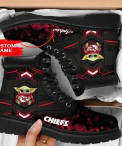 Kansas City Chiefs Personalized TBL Boots BG48